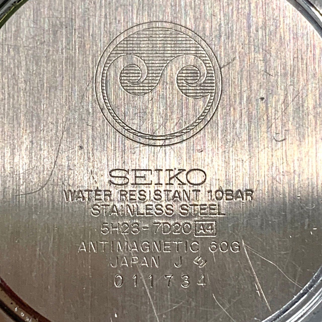 【不稼働ジャンク品⭐️腕時計】 セイコーアンチマグネティック SEIKO ANTIMAGNETIC 60G 5H23-7D20    アナログ/クォーツ　 メンズ （AYA）