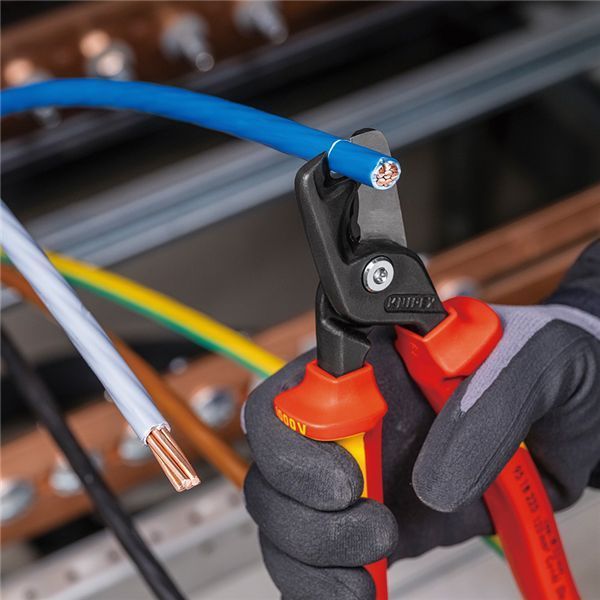 KNIPEX クニペックス 1000V絶縁ケーブルカッター ステップカット