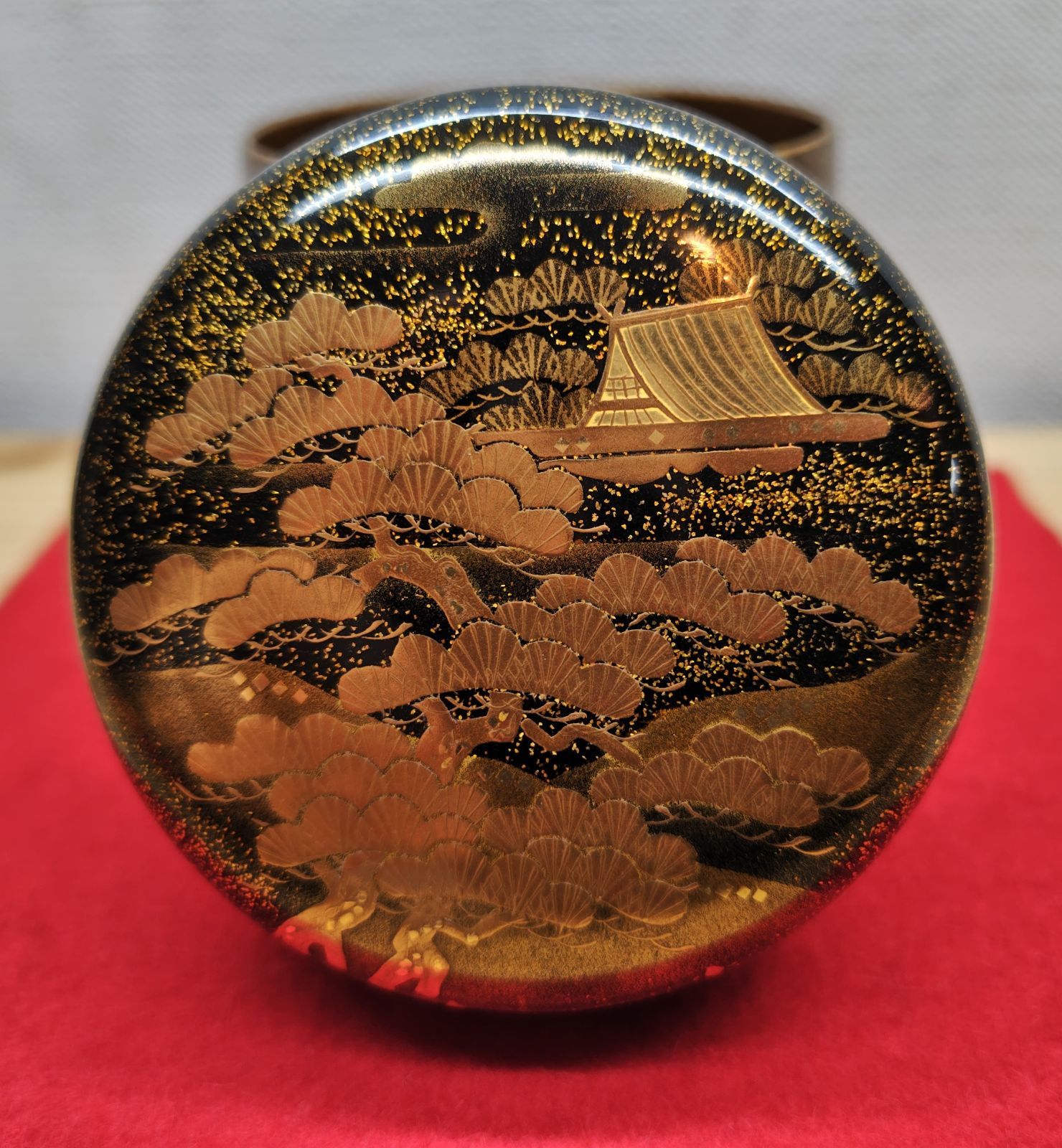 住吉蒔絵 内梨地