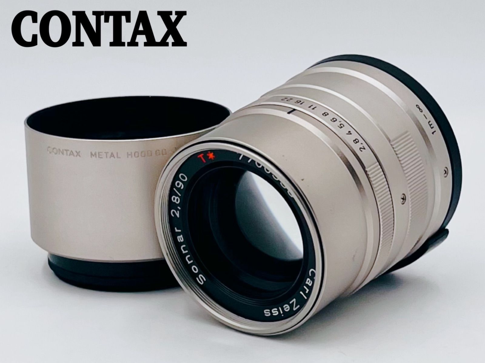 Contax Carl Zeiss Sonnar 90mm F2.8 コンタックス 単焦点レンズ