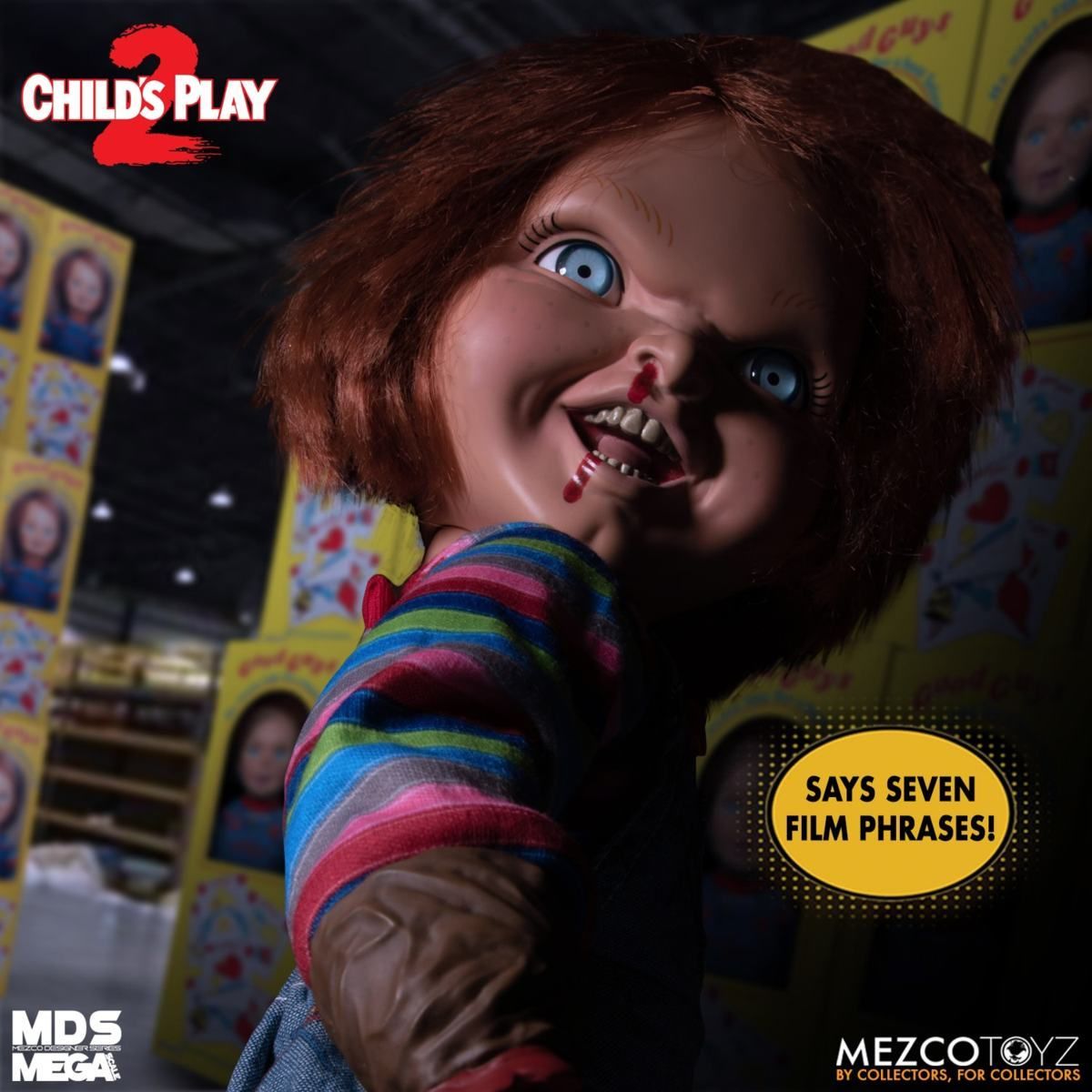 チャッキー15inc フィギュア Menacing Chucky Mega Scale チャイルド