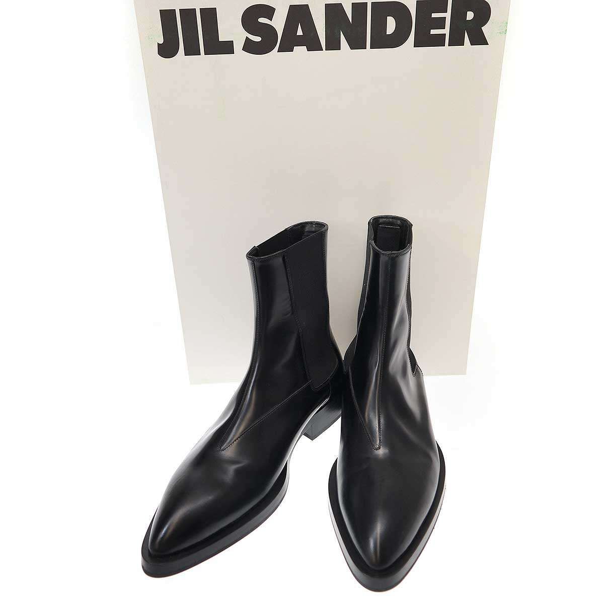 【JilSander】 ジルサンダー レザー チェルシーブーツ 23AW NEW】JIL SANDER_men / レザー チェルシーブーツ (Jil