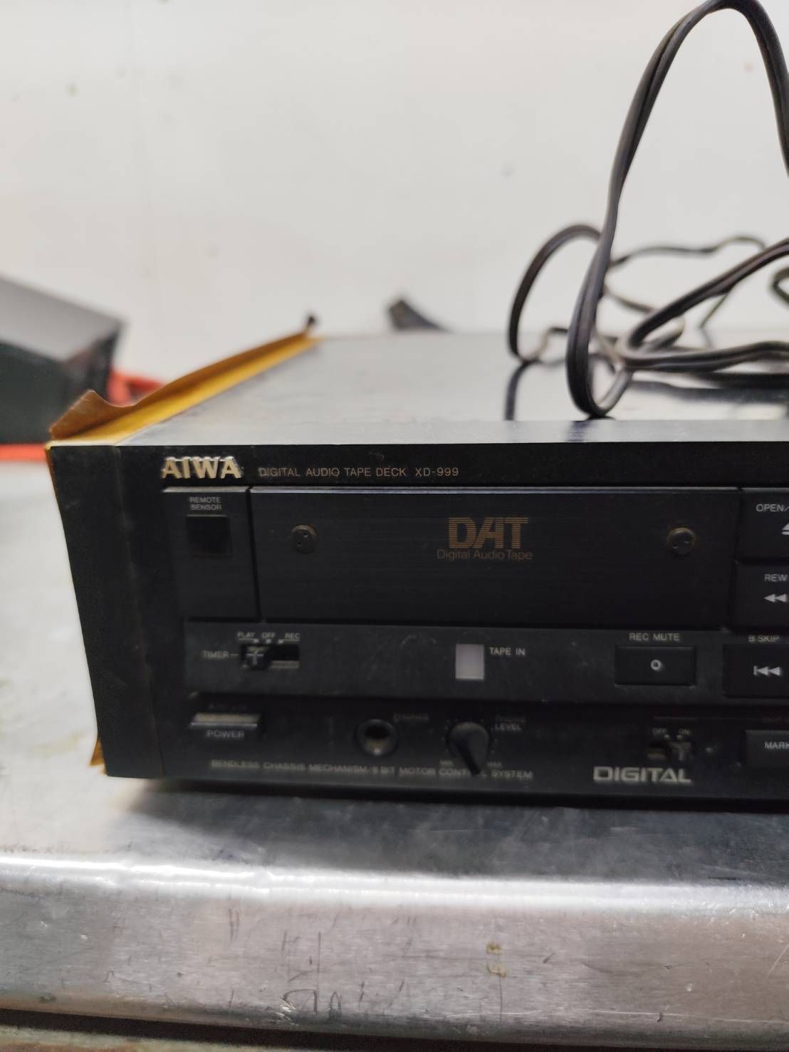 AIWA アイワ XD-999 DAT テップデッキ ジャンク AIWA XD-999(XD-999B