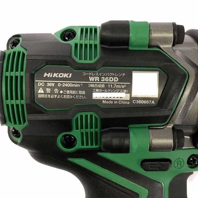 ☆未使用品☆HiKOKI ハイコーキ 36V コードレスインパクトレンチ 