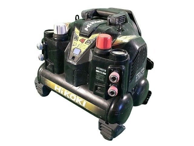 品 HIKOKI ハイコーキ 100V 8L 常圧 高圧 エアコンプレッサー EC1245H3 黒 ブラック エアツール