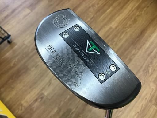 オデッセイ TOULON DESIGN PALM BEACH 2019 フローネック 34インチ パター PT スチール フレックスその他 メンズ 男性用 右利き 右用 Dランク ゴルフクラブ