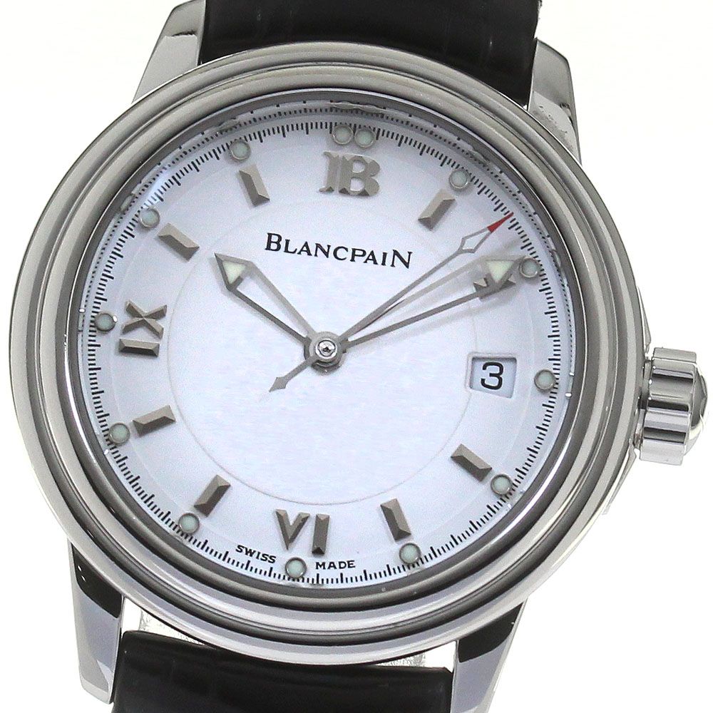 ブランパン Blancpain レマン ウルトラスリム デイト 自動巻き レディース_815702