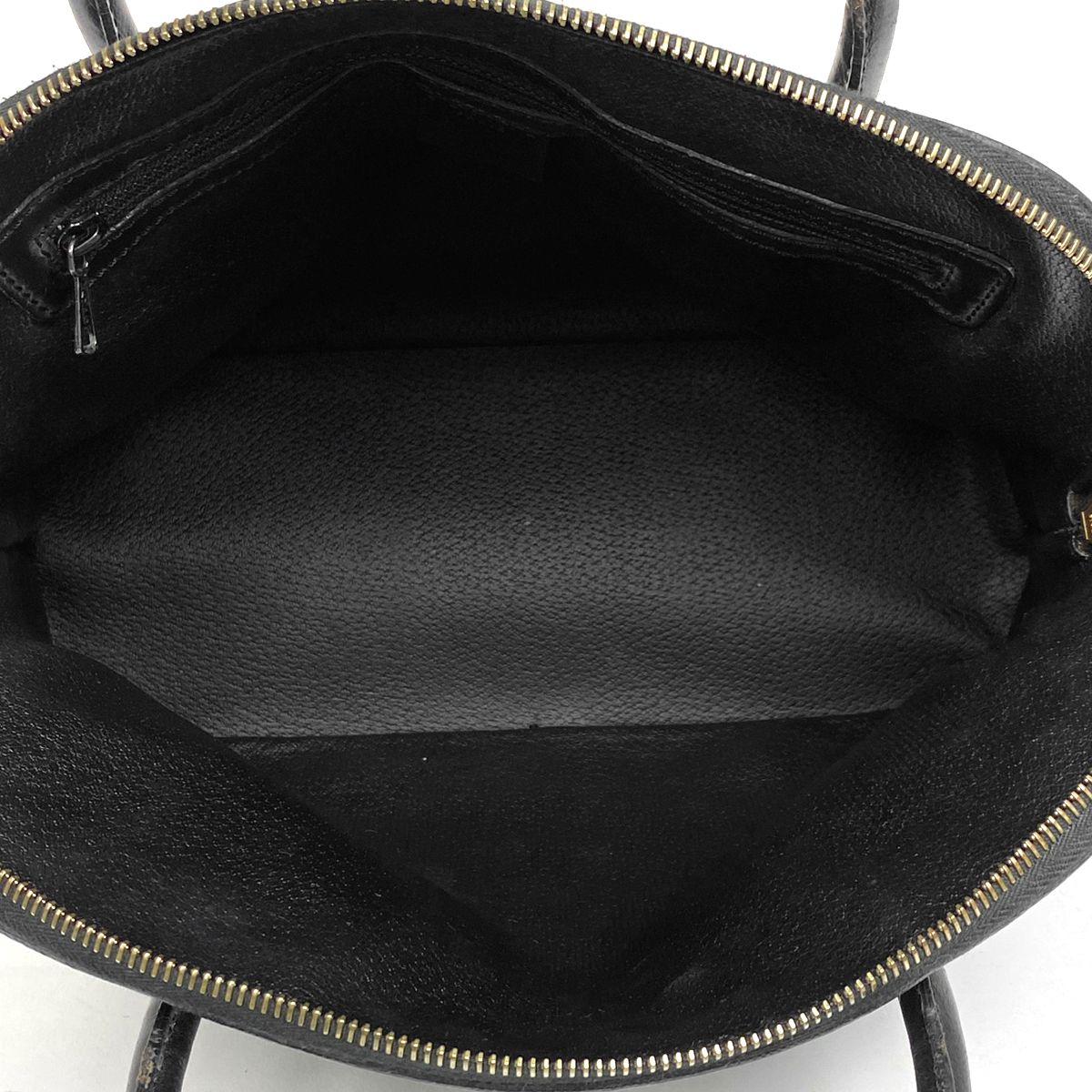 セリーヌ ハンドバッグ 手提げブラック マカダム柄