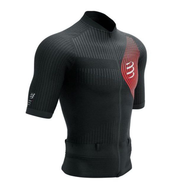 Compressport コンプレスポーツ トレイルランニング フルジップ 半袖T