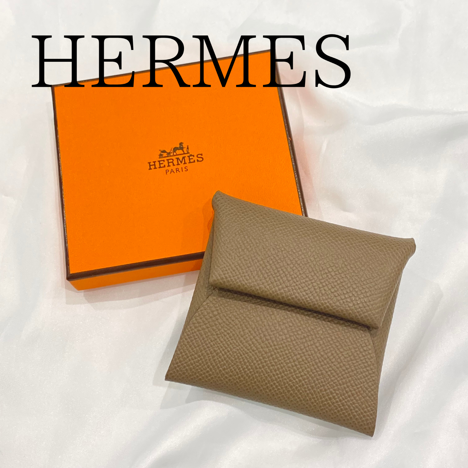 HERMES エルメス バスティア エトゥープ エプソン | ochge.org