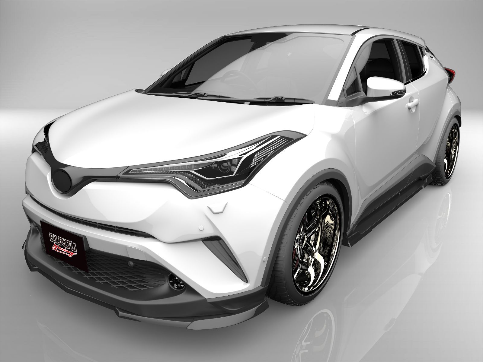 トヨタ C-HR ( NGX50 / ZYX10 ) ハイブリッド車[2WD] ラバー ラゲッジマット アルティナ..