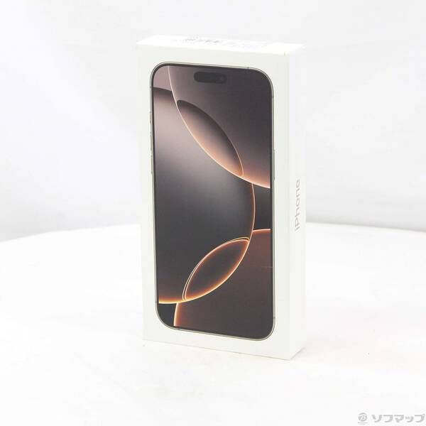 未使用品〕 未使用品 iPhone16 Pro Max 512GB デザート