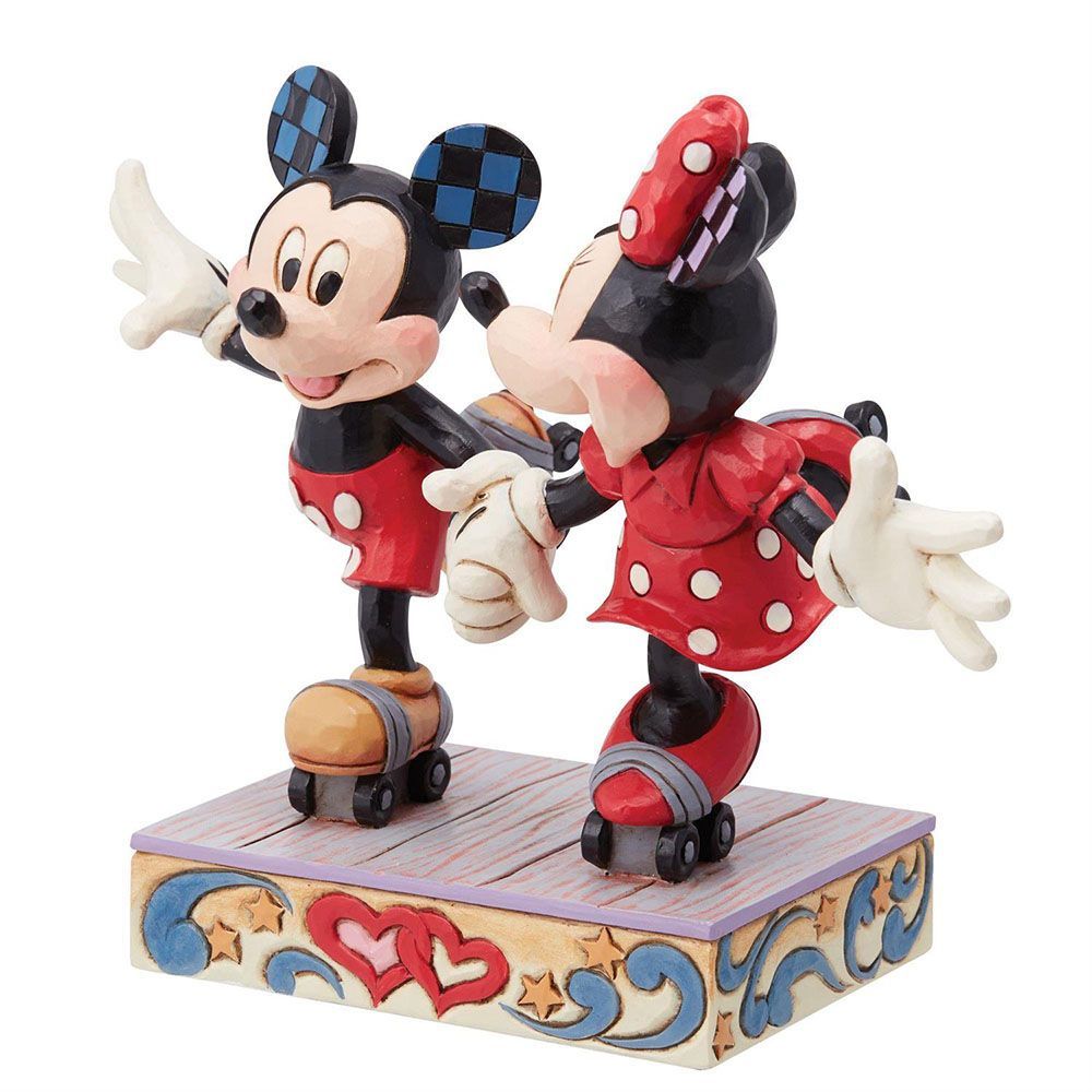 ジムショア ミッキー＆ミニー ローラースケート ディズニー フィギュア