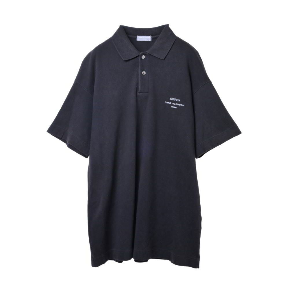 本物保証!  COMME ポロシャツ ロゴプリント 田中オム HOMME GARCONS des トップス