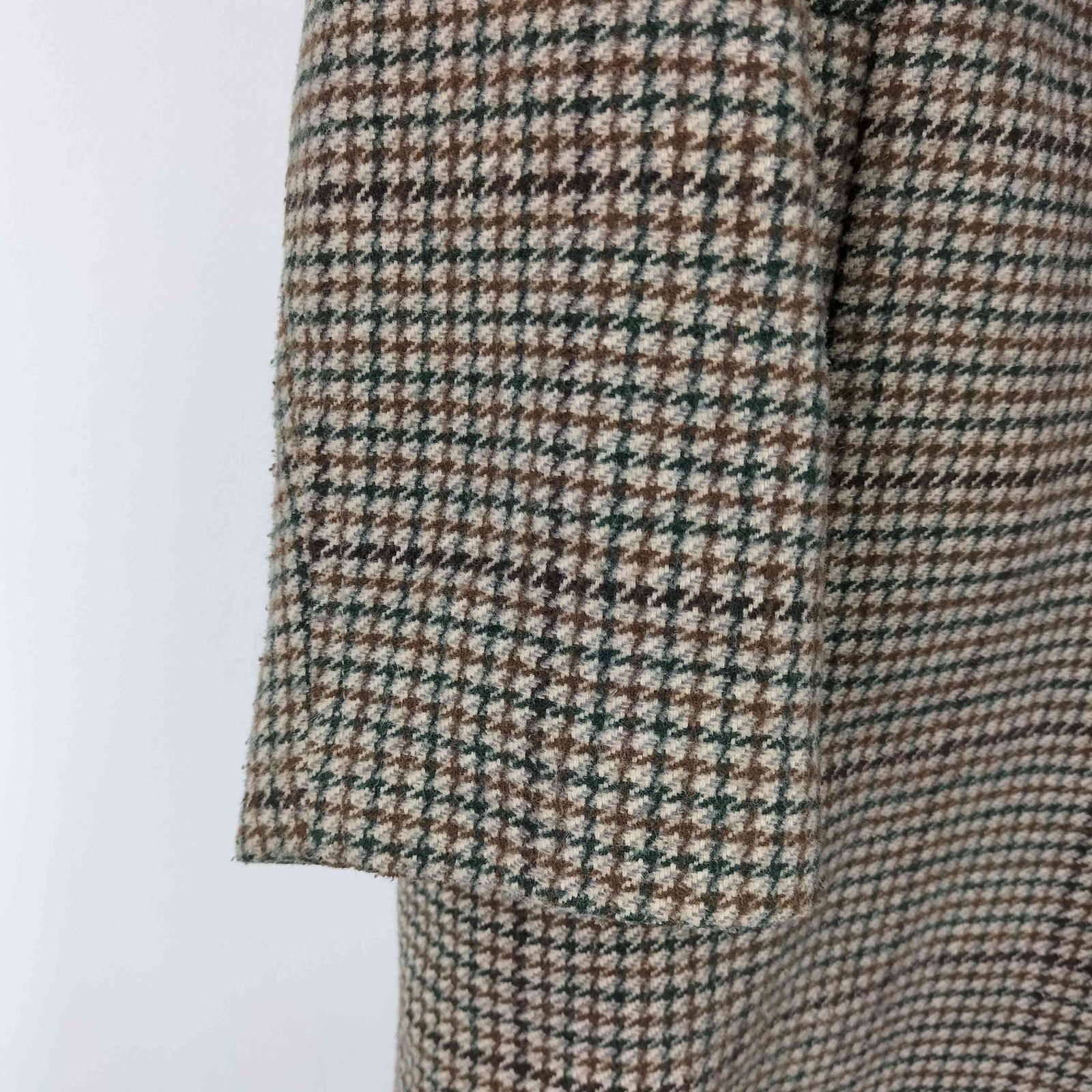 ZARA】サイズM/オーバーサイズ/チェック チェスターコート ZARA】完売