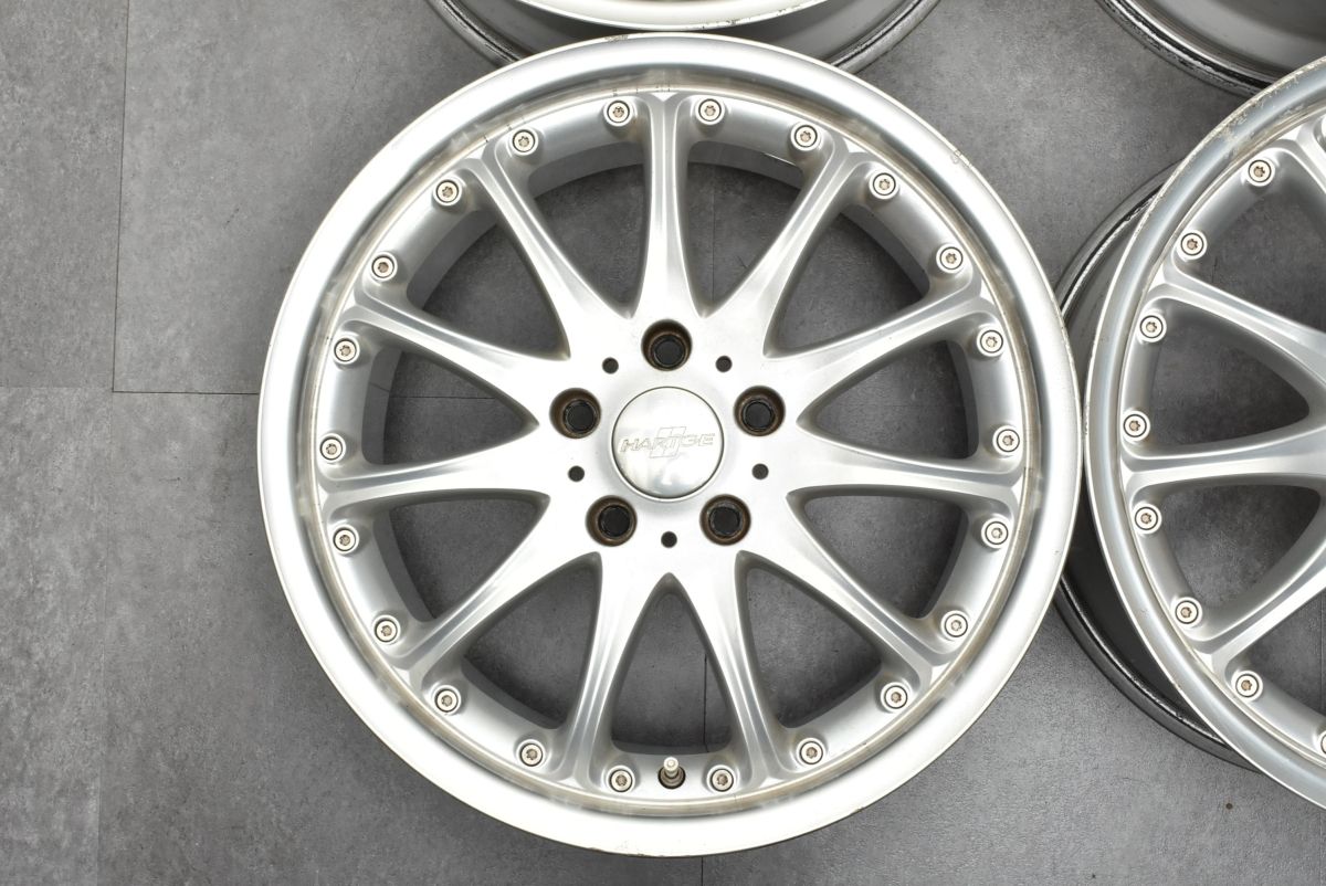 HARTGE ハルトゲ 17-7.5J ET34 BMW用ホイール 番号1,2 良好品】HARTGE CLASSIC II 18in 8.5J +40 PCD120 4本セット