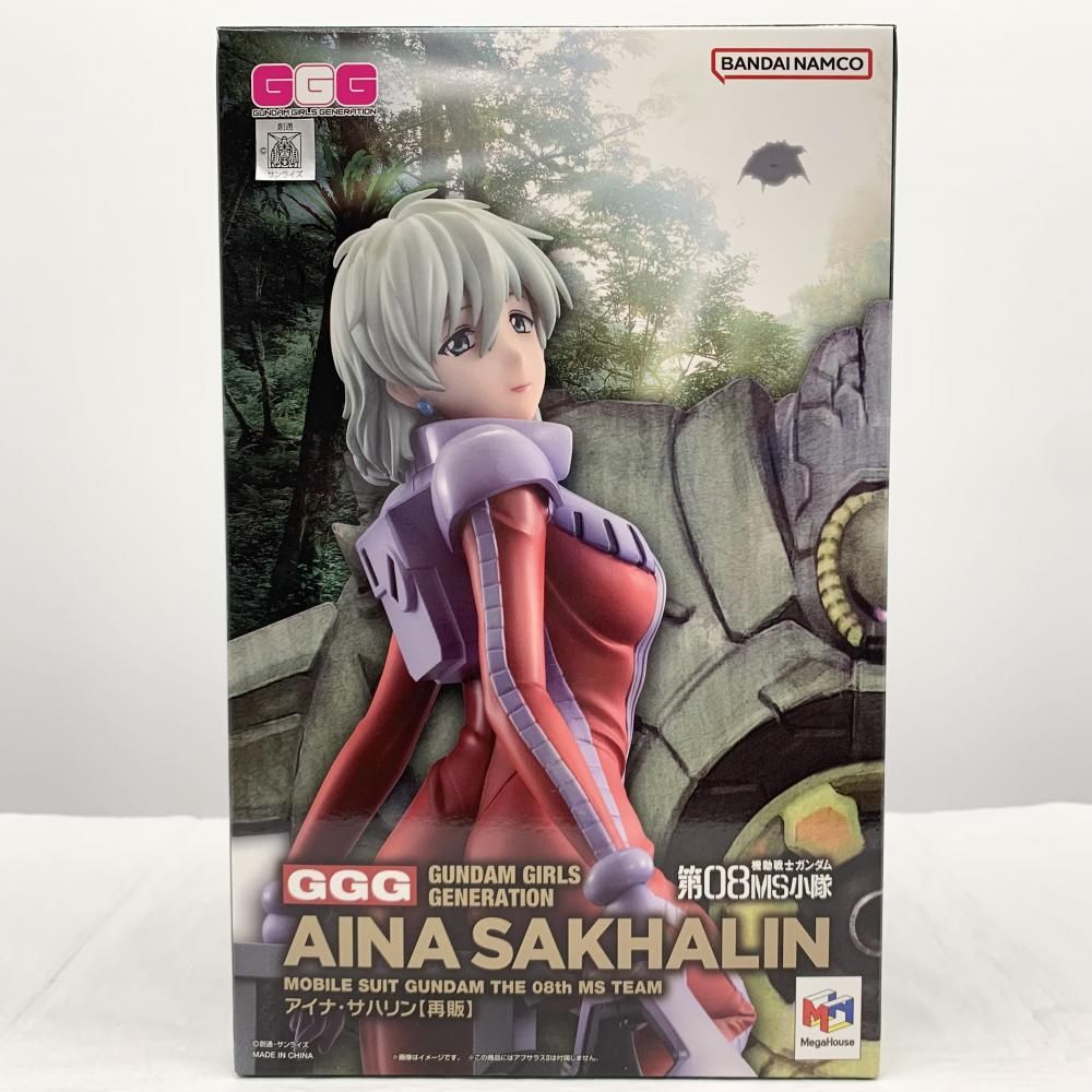 【未開封】 ガンダムガールズジェネレーション サハリンアイナ フィギュア 中古】未開封 メガハウス 機動戦士ガンダム第08MS小隊 1/8 GGG