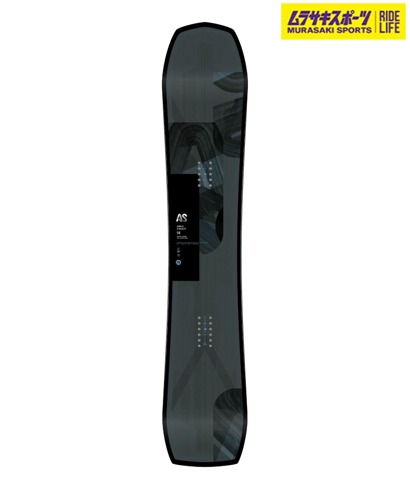 ムラスポ公式】新品 AMPLID アンプリッド スノーボード 板 メンズ