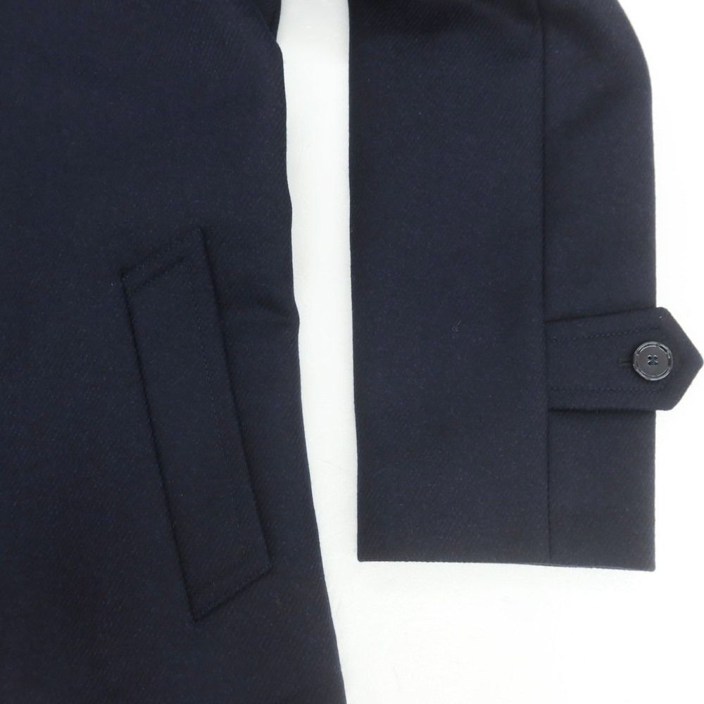 中古】タリアトーレ TAGLIATORE ツイルウールカシミヤ ステンカラー