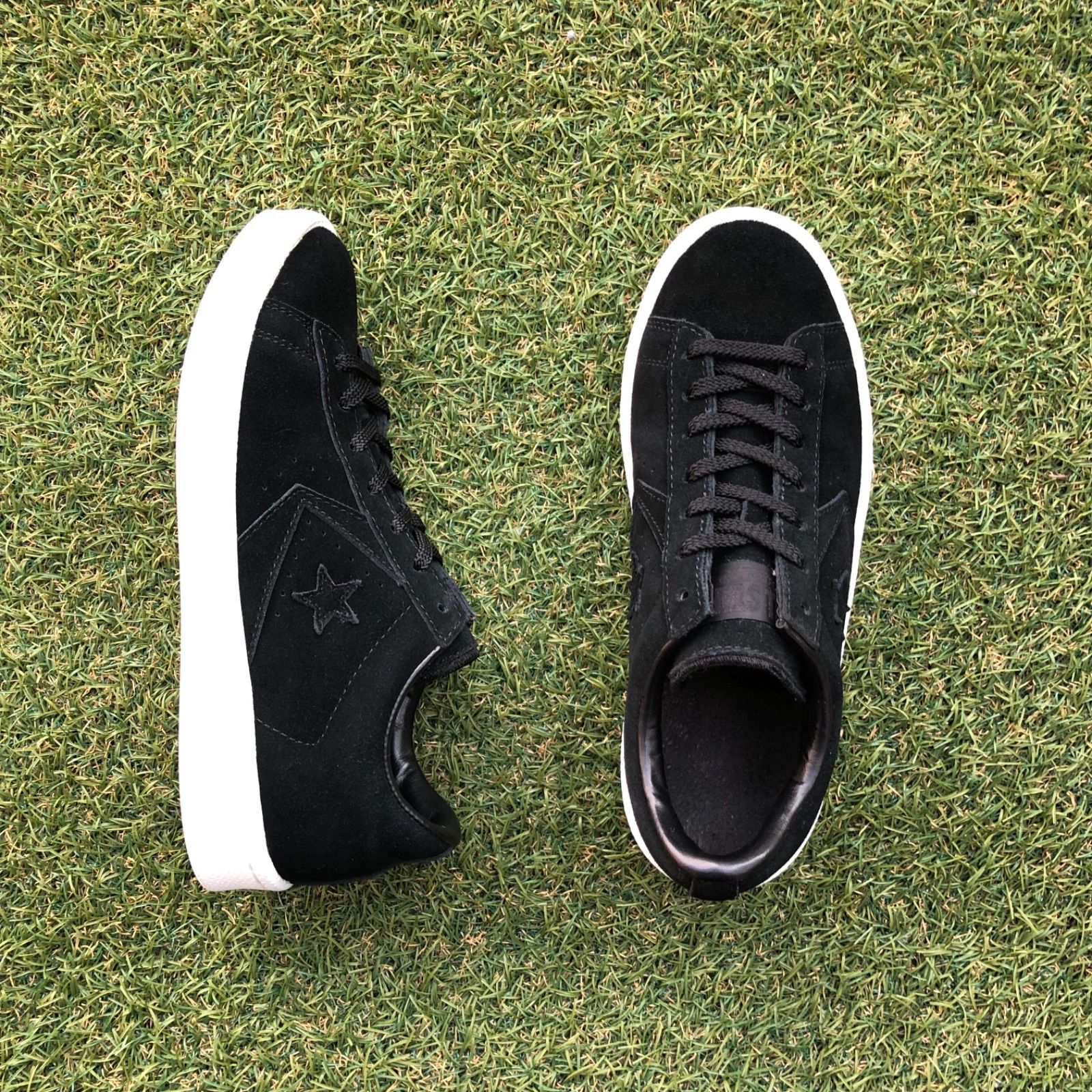 美品23.5 converseコンバース プロレザー スエードOX G411