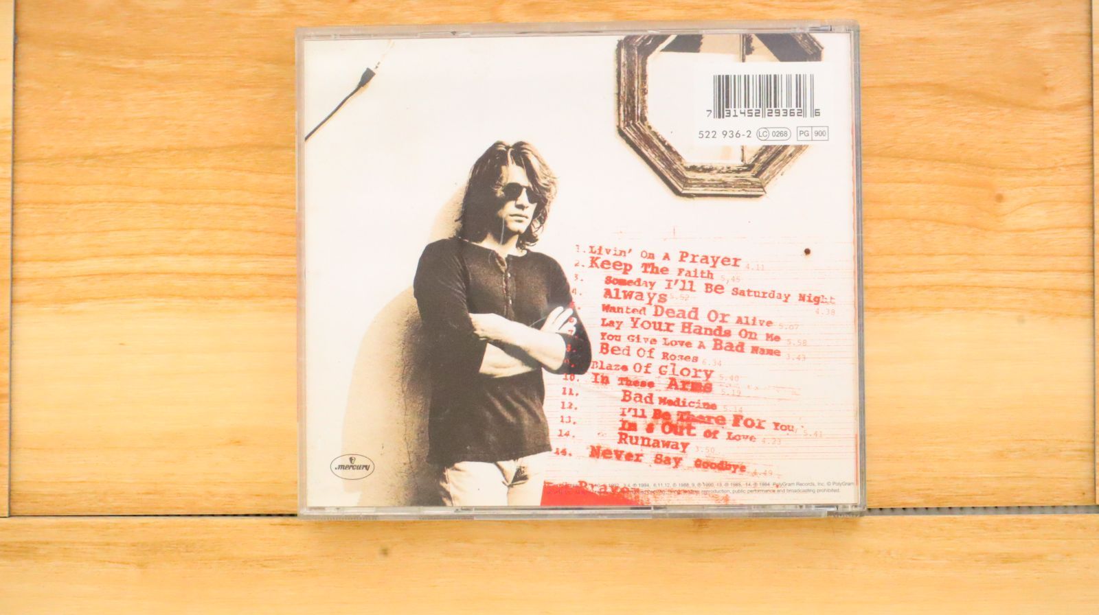 輸入盤CD★ボン・ジョヴィ/Bon Jovi■ Cross Road (The Best Of Bon Jovi)  ■0731452293626/【アメリカ盤 /洋楽】B02558