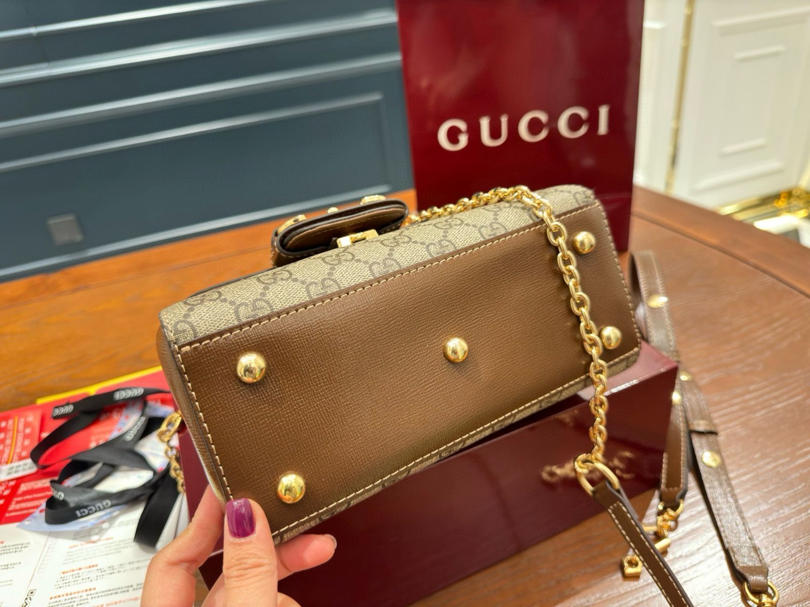 【中古】 In Differenze SusannaParigi Gucci 1955 シリーズ ハンドバッグ - メルカリ