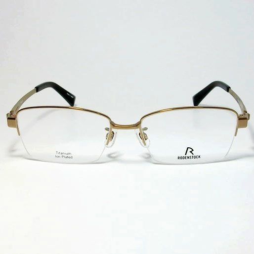ローデンストック メンズ 紳士 眼鏡 メガネ フレーム サングラス R 2032 C サイズ54 度付可 ライトブラウン