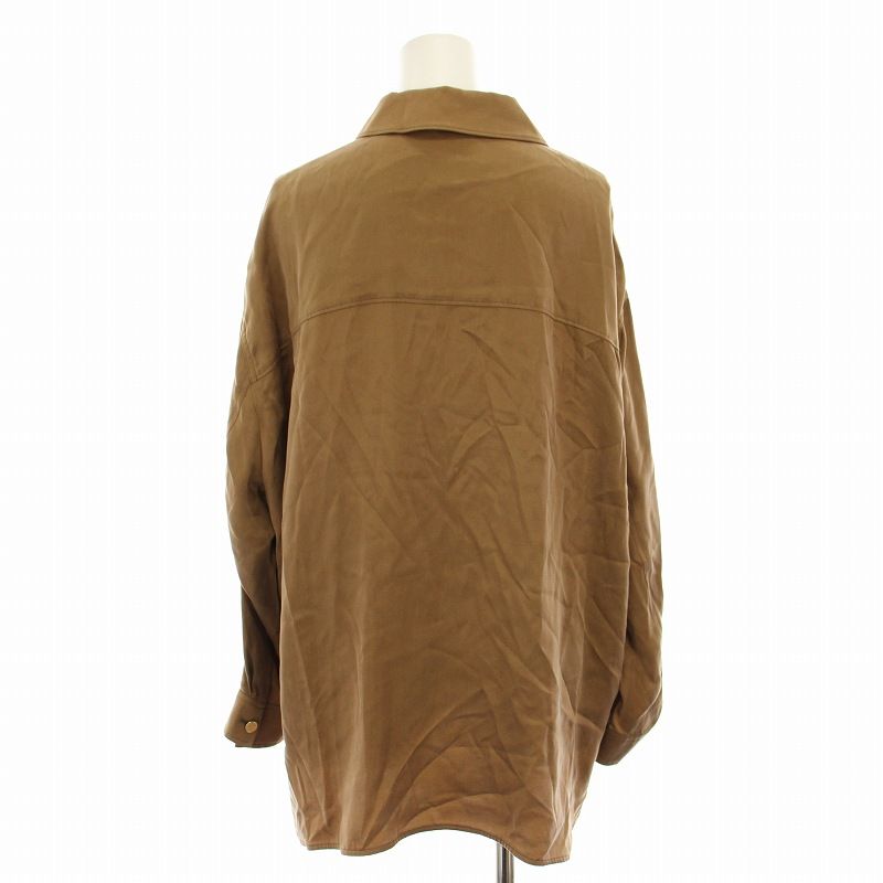 マッキントッシュ ロンドン MACKINTOSH LONDON フィブリルサテンシャツ ブラウス 長袖 38 茶 ブラウン G5M01-203-42 /YT レディース マッキントッシュ ロンドン MACKINTOSH LONDON フィブリルサテン