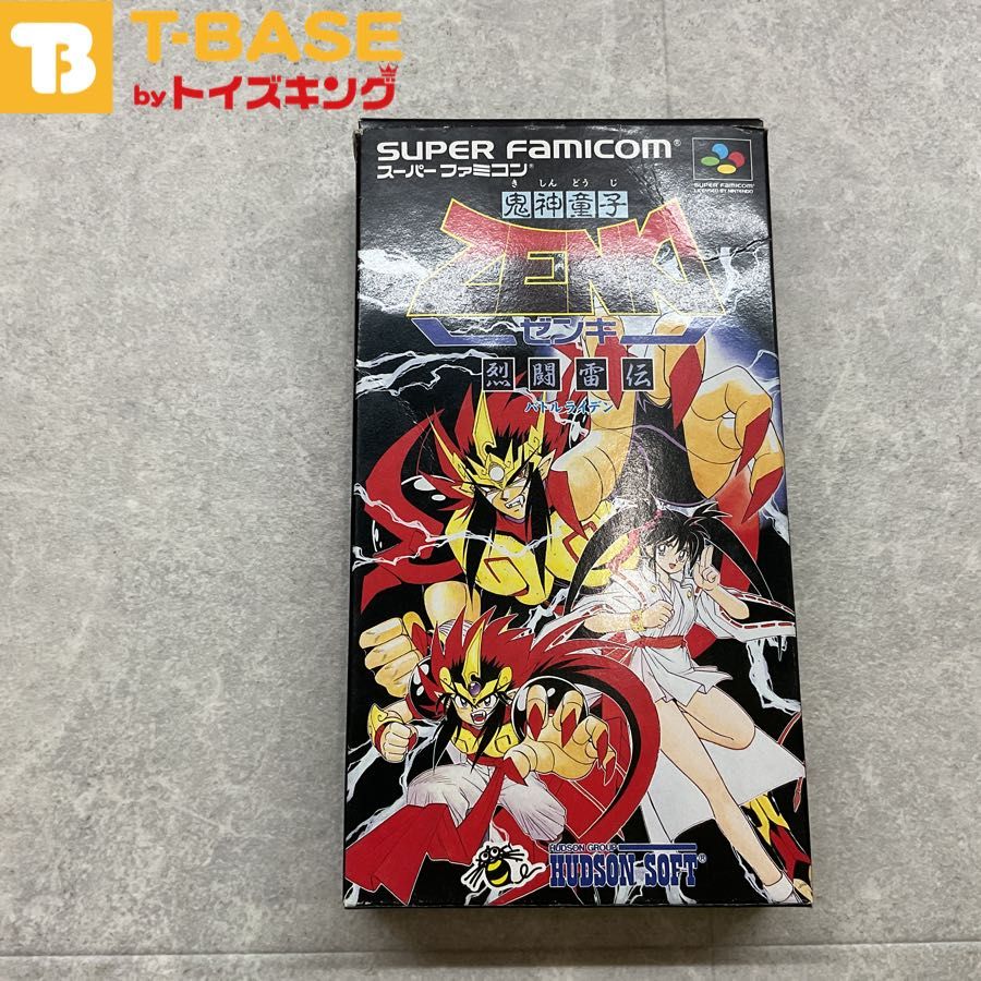 スーパーファミコン/スーファミ/SFC 鬼神童子 ZENKI ゼンキ 烈闘雷伝