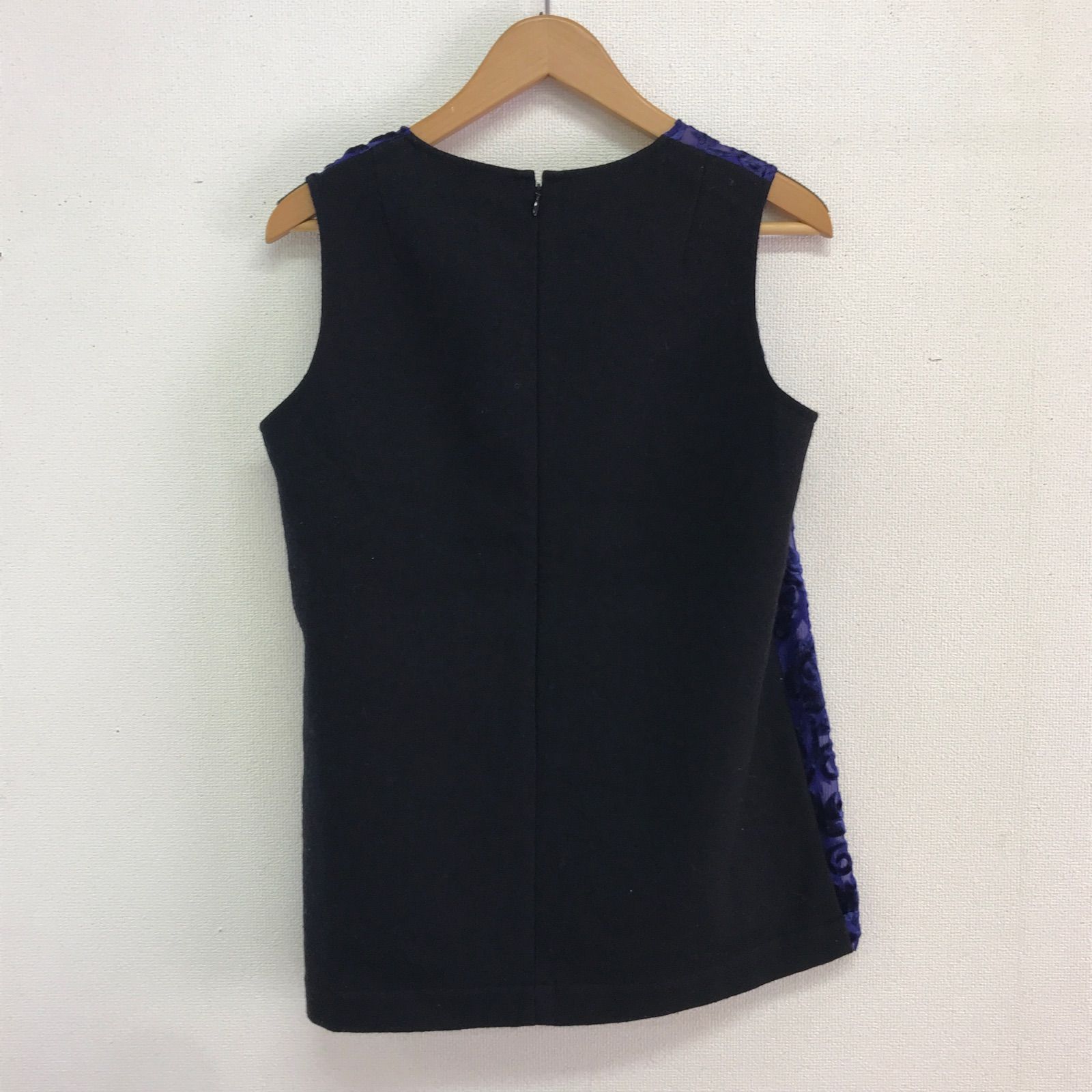 トリココムデギャルソン パイルシアーベスト M パープル AD2014 TN-B023 Y0439トリココムデギャルソン パイルシアーベスト M パープル AD2014 TN-B023 Y0439