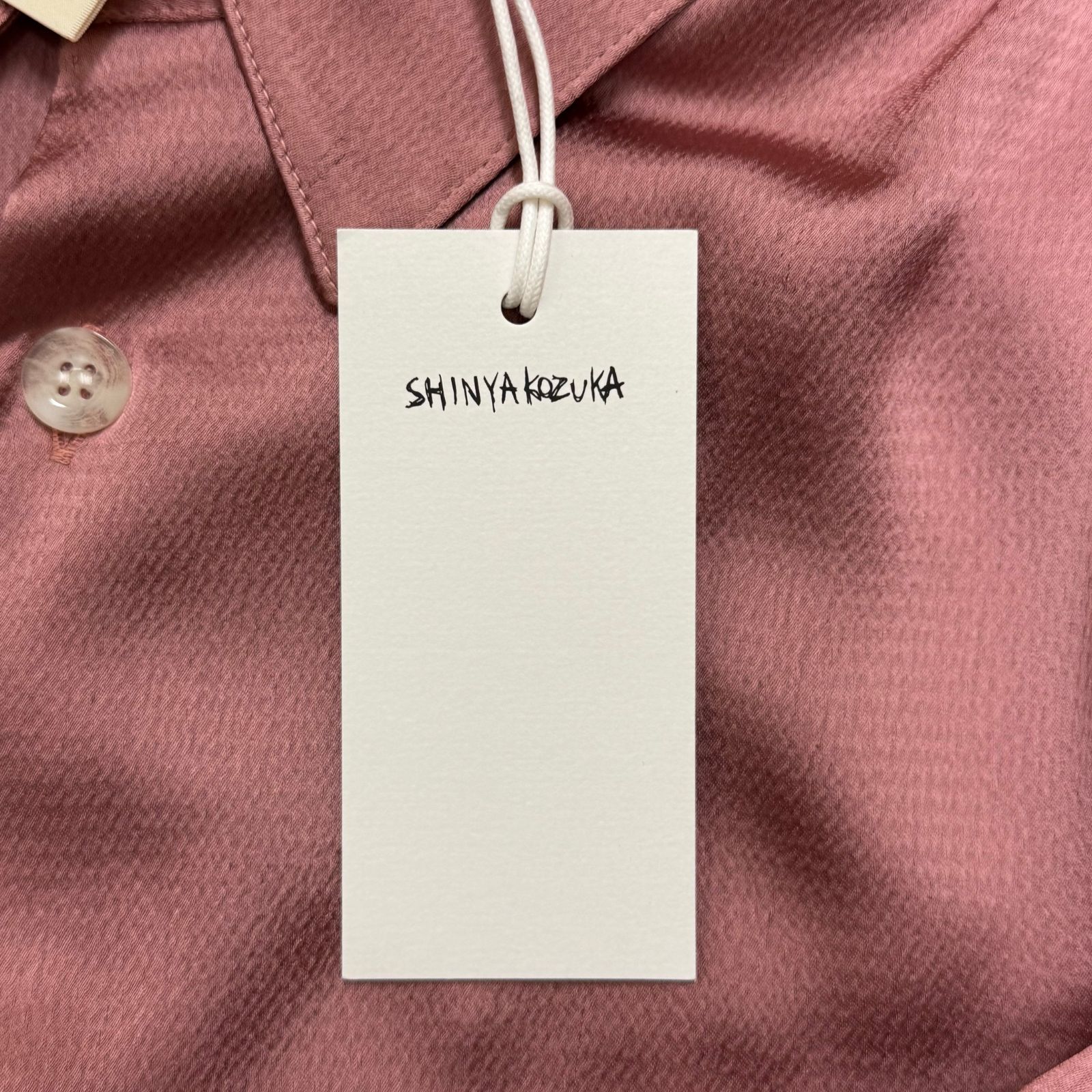 参考上代29700円 未使用品 SHINYAKOZUKA 24SS HIS SHIRT