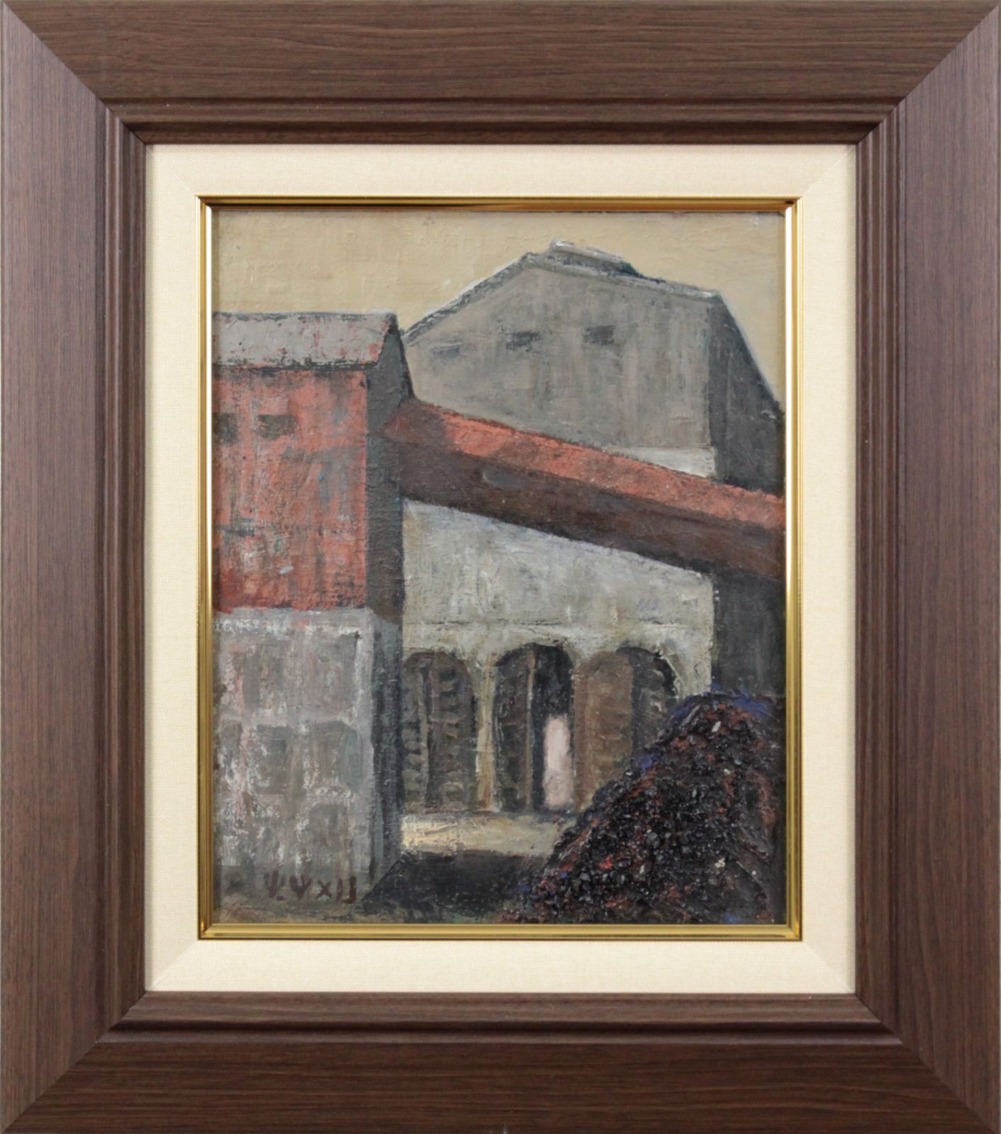 橋本篁丘 「華王」 日本画 絵画 橋本篁丘 『バラ』 日本画 - 北海道画廊