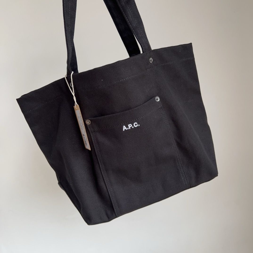 A.P.C. THAIS トートバッグ アーペーセー ファッション キャンバス トートバッグ ハンドバッグ ユニセックス A4収納可能 通学バッグ -  メルカリ