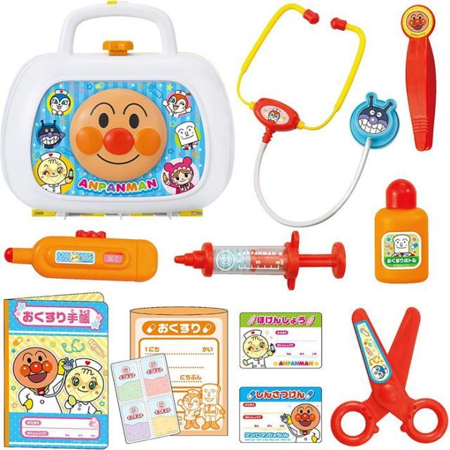 P ジョイパレット アンパンマン しんさつしちゃお！アンパンマンのおいしゃさんセット DX 知育 教育 知育玩具 ままごと おもちゃ あんぱんまん ままごと ごっこ遊び 室内遊び ギフト プレゼント 誕生日 お祝い 贈り物 ブラックフライデー クリスマス