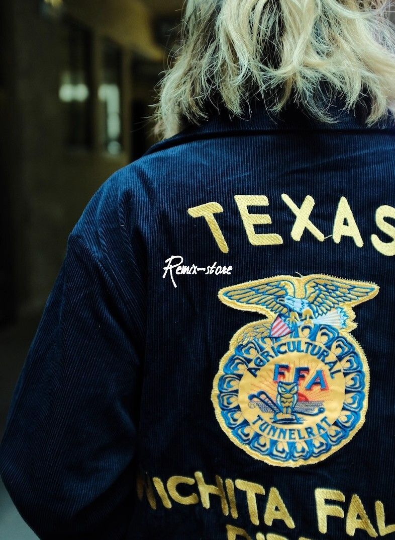 FFA コーデュロイジャケットアメカジ vintage FFA ビンテージ コーデュロイジャケット Holt's 太うね 送料無料