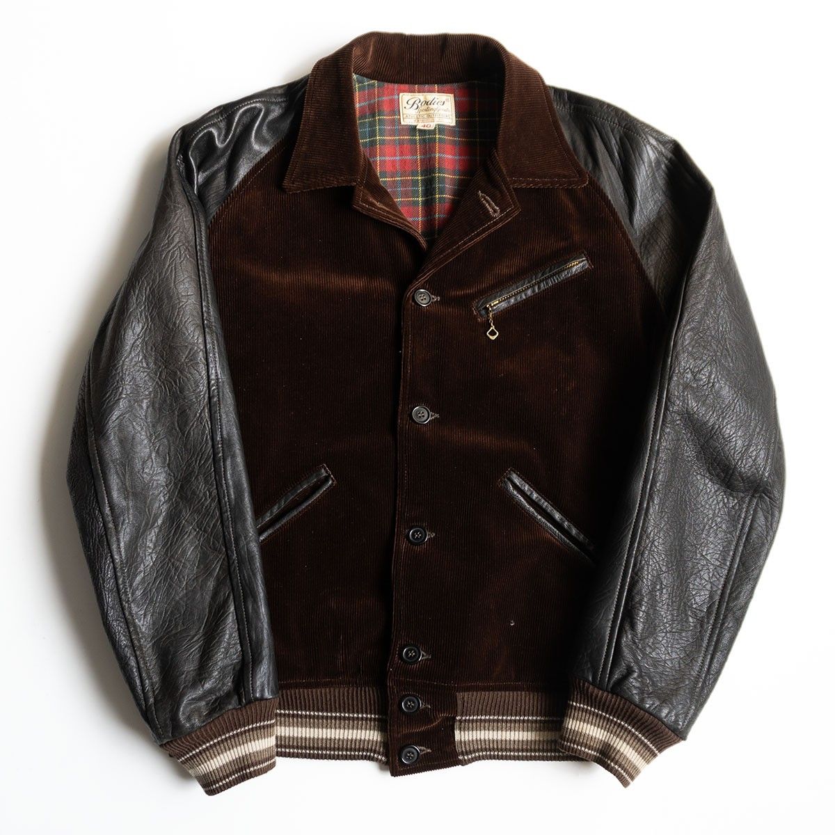 極美品　Holloway コーデュロイ スタジャン US Mサイズ 90s a44c82d202562a60d25c3698f67b7e