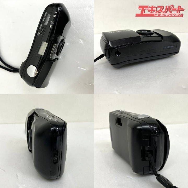 オリンパス OLYMPUS μ ミュー mju 初代 フィルムカメラ ブラック 本体