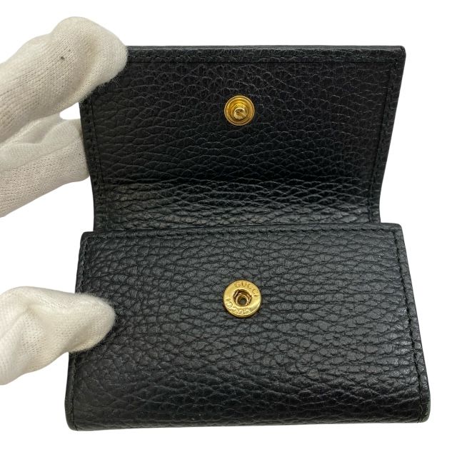 GUCCI✨6連キーケース マーモント レザー ゴールド金具 欠損無し