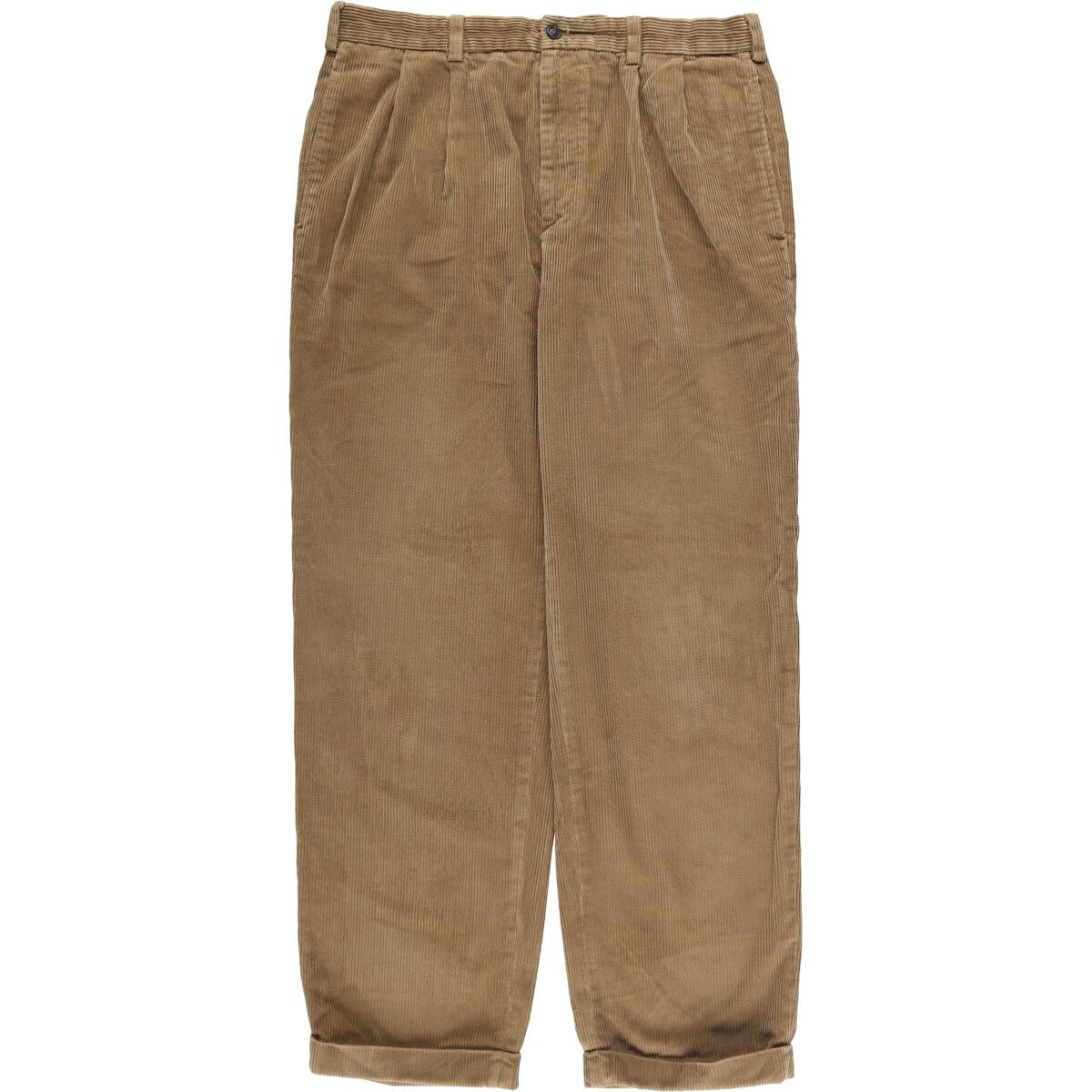 古着 ブルックスブラザーズ Brooks Brothers ELLIOT ツータック コーデュロイパンツ メンズw35相当|eaa589557