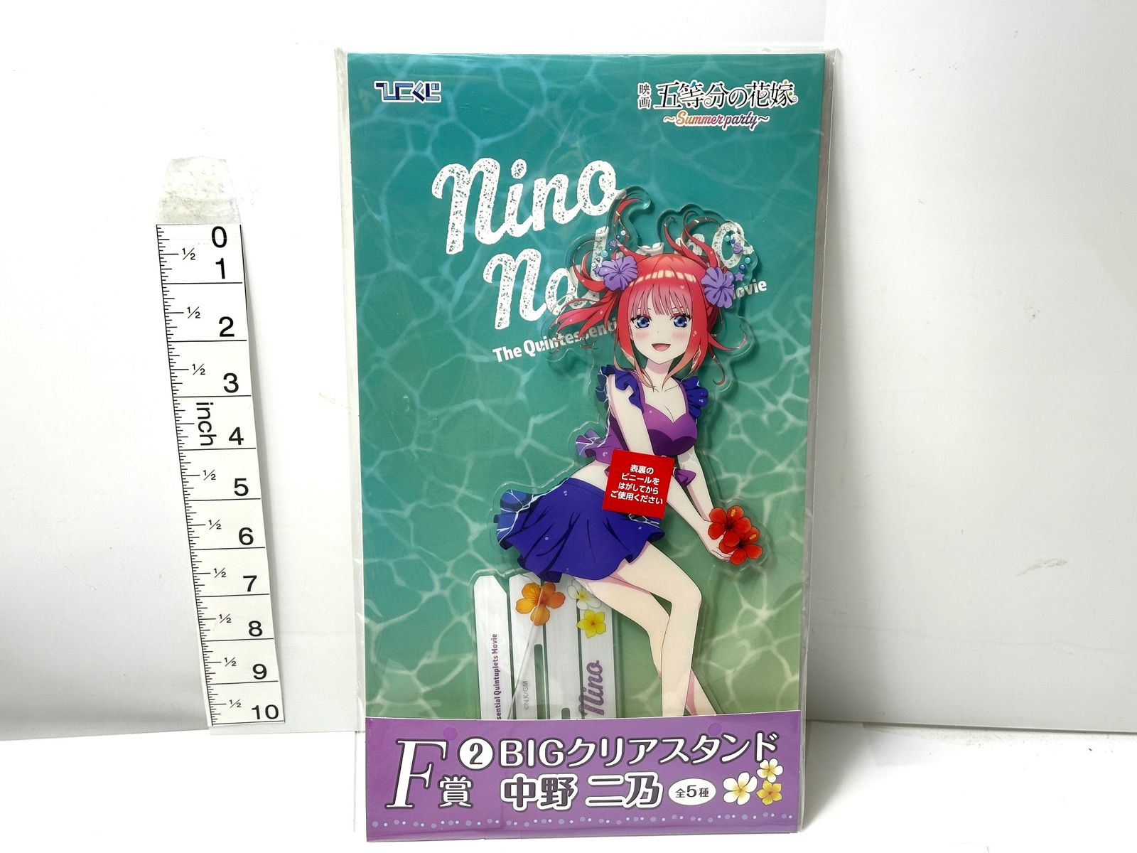 五等分の花嫁ひこくじ　B賞　中野二乃　フィギュア　F賞　bigアクリルスタンド ひこくじ 映画 五等分の花嫁 F賞 BIG アクリルスタンド 中野二乃 9/3