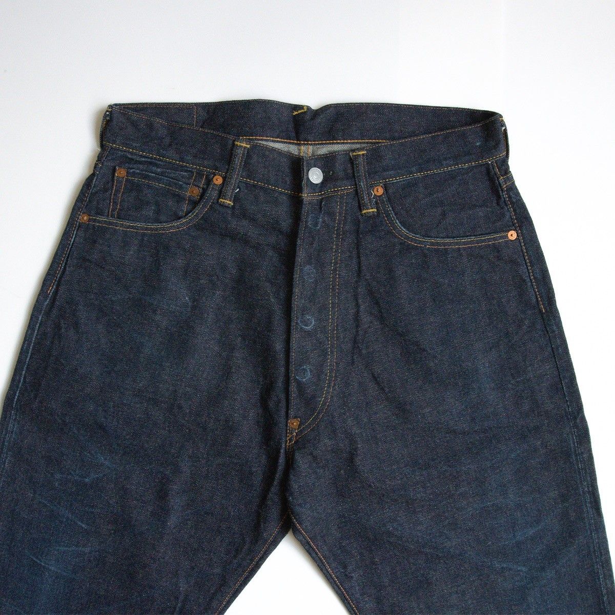美品/濃紺】EVISU 【LOT.2001 デニムパンツ】33×35 エビス