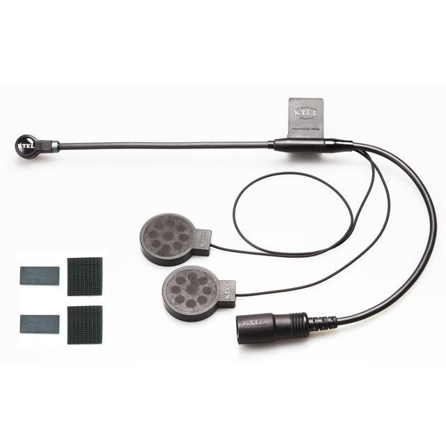 KTEL ケテル KTM132-S（KTM132S） スーパータッチJr-J 2スピーカーSET ステレオ / Vol.無 （ヘルメット 接続コード ヘッドセット）
