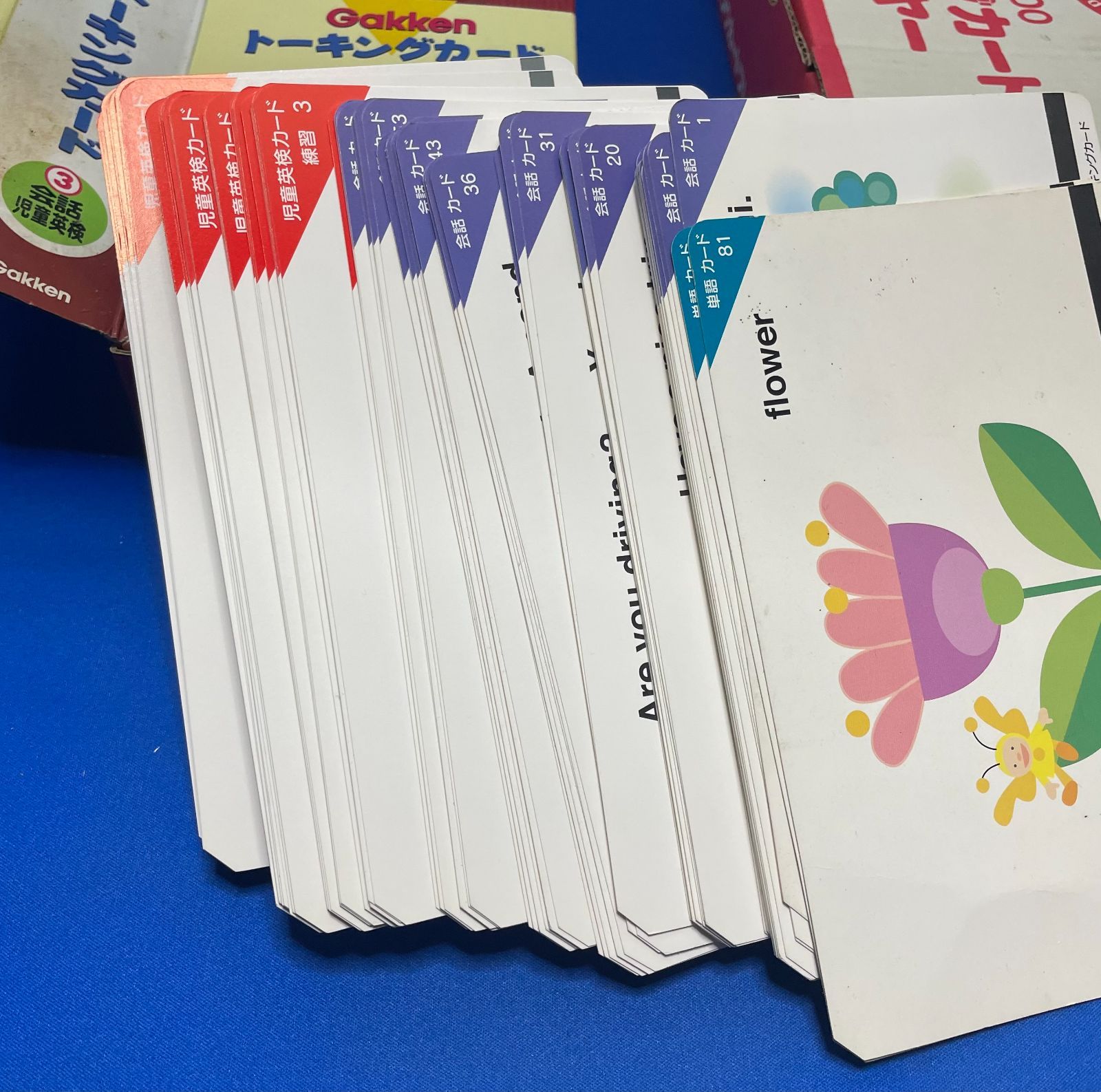 【動作確認済み】SONY CP-33 トーキングプレーヤー&英会話カード SONY トーキングカードプレーヤー カードセット 動作確認済 英語教材