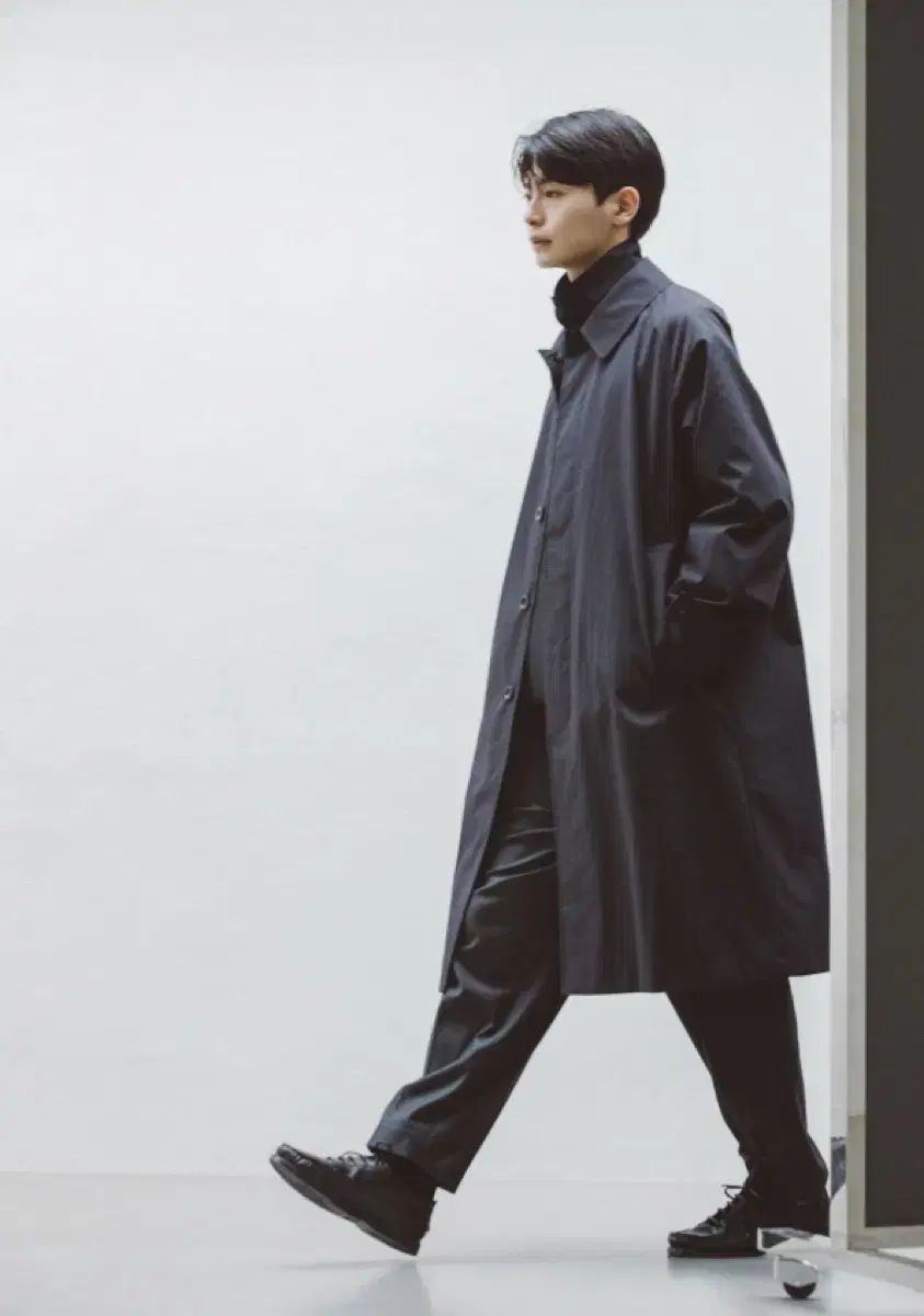 【誠実】 希少 黒 チェスターコート トングコート スムースデイ smoothday ジャケット・アウター