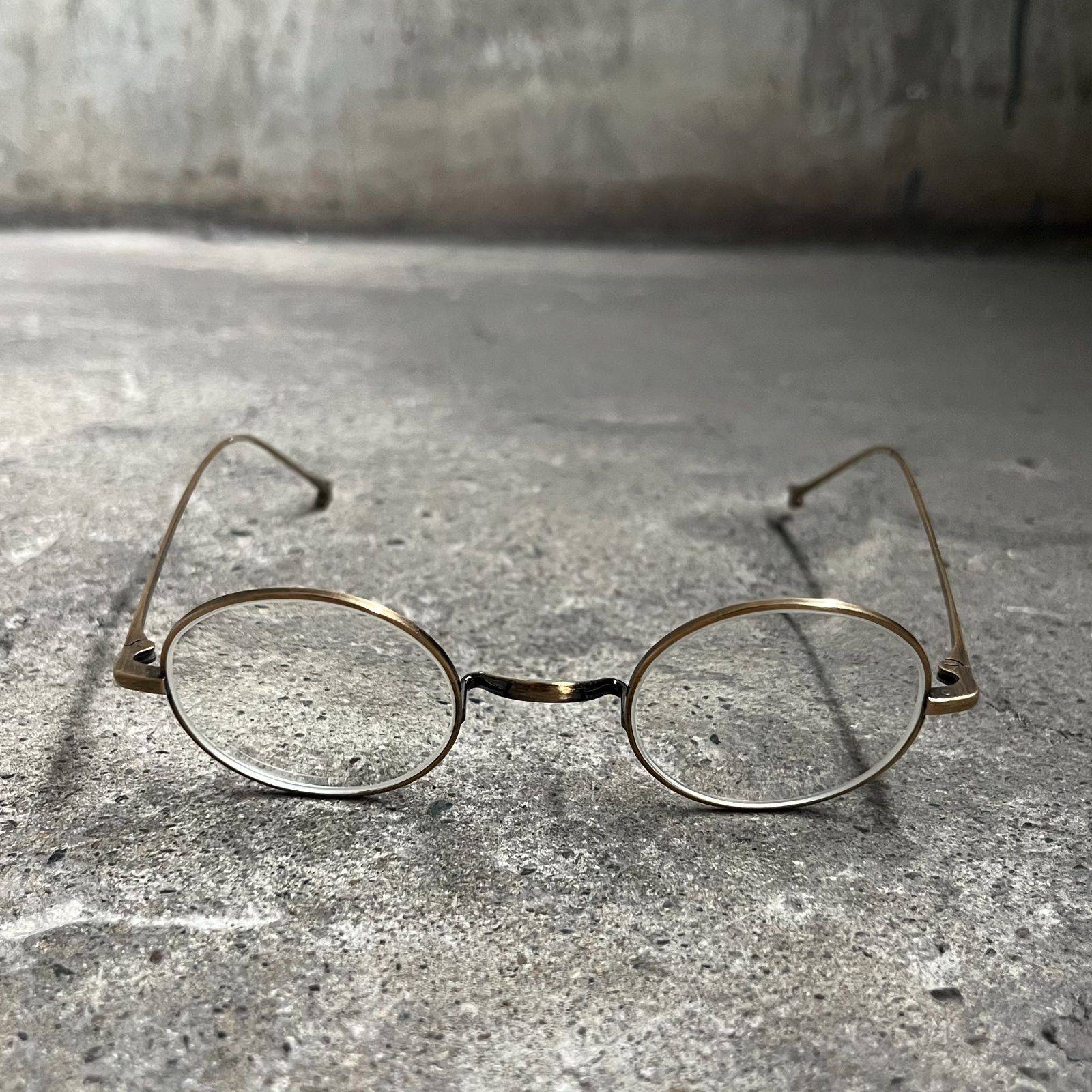 金子眼鏡 井戸多美男作 T-416 ATG アンティークゴールド 手造 KANEKO
