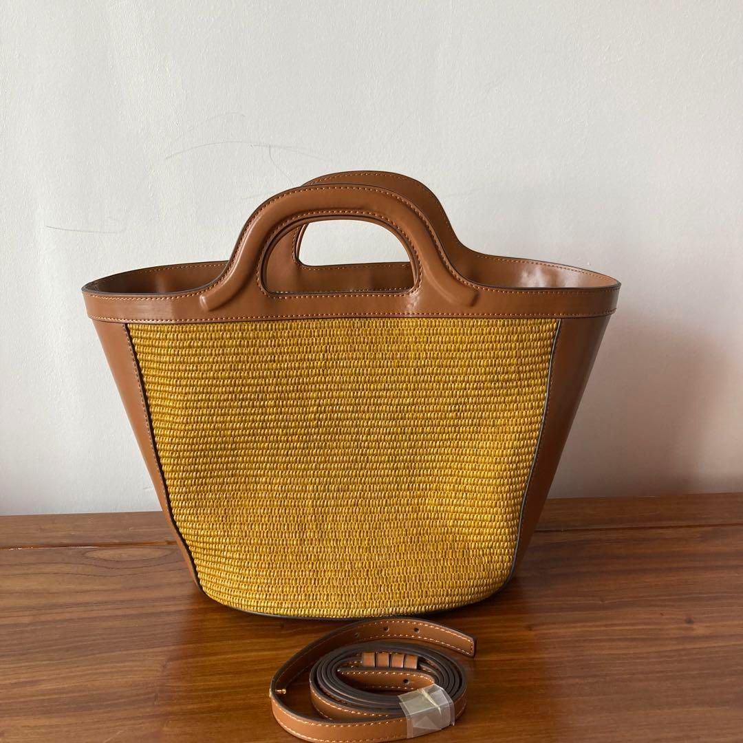 MARNI トロピカリア スモールサイズ ラフィア かごバッグ