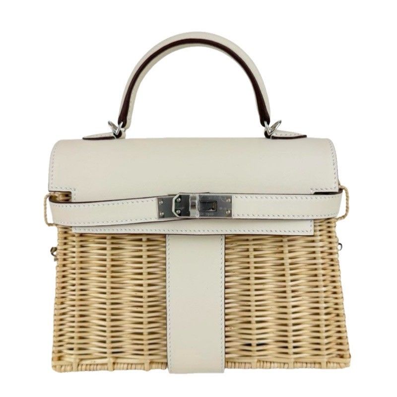 roseエルメス　ピクニック 新品未使用 HERMES エルメス Mini kelly picnic ミニケリー