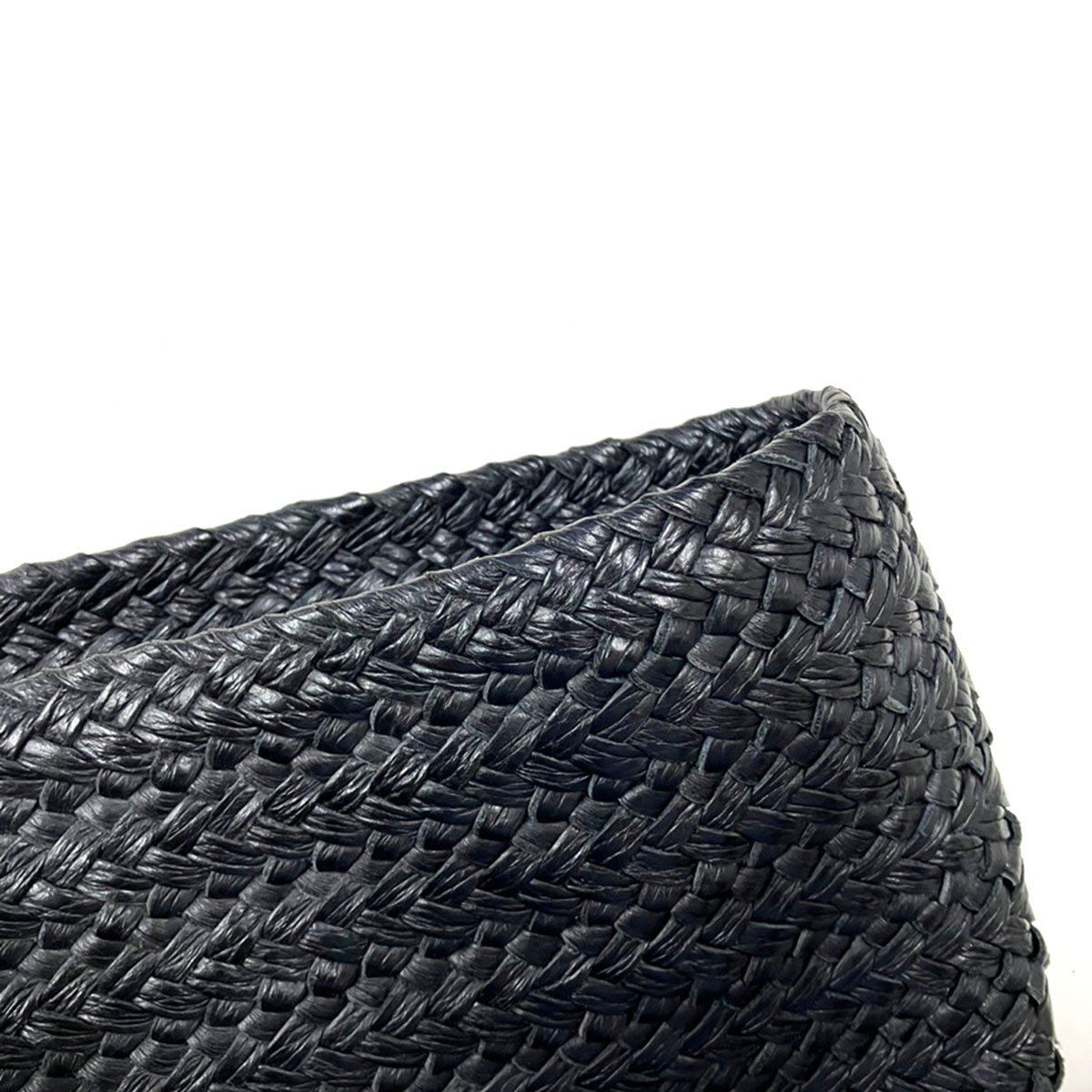 Aeta アエタ Leather Basket レザーバスケットバッグ ブラック L