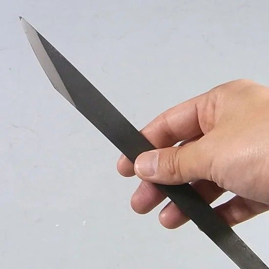 盆栽道具 両刃細工切り出し No.26531 植木 庭木 兼進作