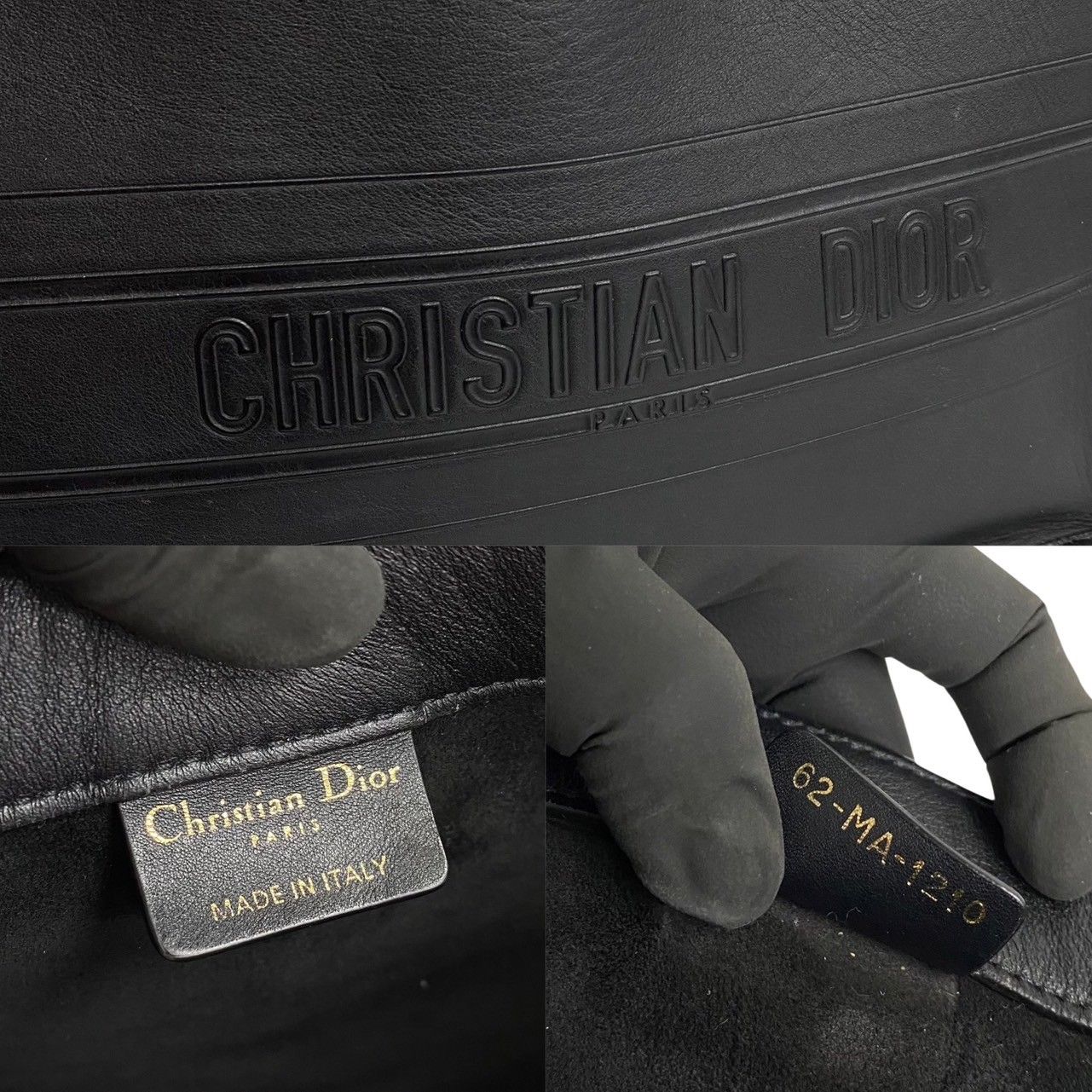 極 美品 希少品 Christian Dior ディオール ロゴ ブックトート オール